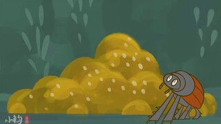 Animals produce more feces than the first waterfall, so why doesn't the earth flood?