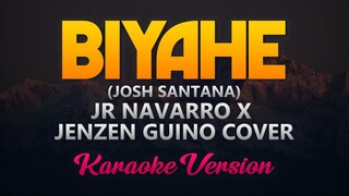 Biyahe (Josh Santana) - Jr Navarro x Jenzen Guino Cover (Karaoke Version)