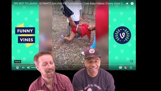 TRY NOT TO LAUGH - ULTIMATE Epic Kids Fail Compilation REACTION!!! Cute Baby Videos | Funny Vines