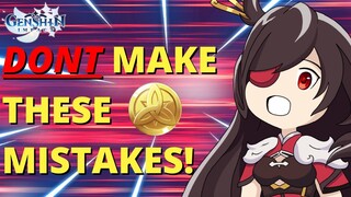 *DONT* MAKE THESE MISTAKES! HOW TO SAVE YOURSELF A LOT OF TIME! (Genshin Impact)