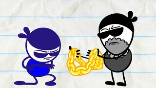 Pencilmate Hip Hops To The BOP! | Animated Cartoons Characters | Animated Short Films