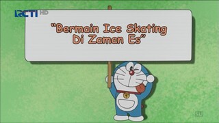 Doraemon - Melarikan Diri Dari Kue Natal Raksasa | Bermain Ice Sketing Dijaman Es