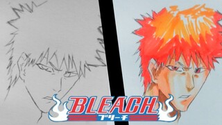 Speed Coloring Ichigo Kurosaki - Bleach