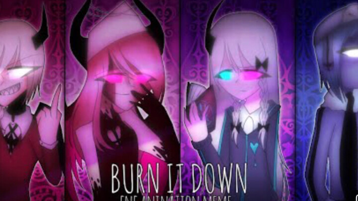 【FNF Mod/教堂四人/搬运】Burn it down meme