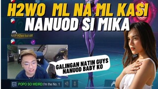 H2WO PAKITANG GILAS KASI NANUOD SI MIKA SA LIVE HABANG NAKA LIVE DIN SA IG SI MIKA ANG SWEET TALAGA