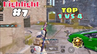 #7 Highlight - 1 vs 4 - ĐỈNH CỦA CHÓP - PUBG Mobile - Tới Là Đón - Đi Là Đuổi | NhâmHNTV