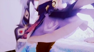 Come and practice swordsmanship with Keqing~