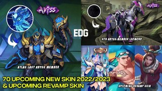 ATLAS LEOMORD ABYSS SKIN UPCOMING & UPCOMING SKIN REVAMP | 70 UPCOMING NEW SKIN MLBB 2022/2023