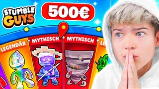 Ich ZIEHE ALLE *NEUEN SKINS* aus dem NEUEN GLÜCKSRAD in Stumble Guys