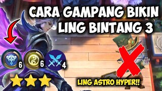 CARA GAMPANG BIKIN LING BINTANG 3 !! COMBO TERKUAT MAGIC CHESS UPDATE TERBARU 2022