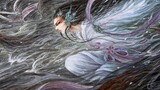 [Lukisan tangan] Paman Feng - Saat angin bertiup kencang, semua burung gagak bangkit
