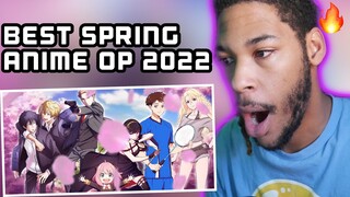 My Top 40 Anime Openings - Spring 2022 | REACTION!!!