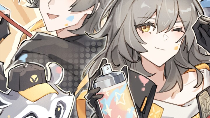 【星穹铁道手书/追击队】小浣熊与追击队的colors