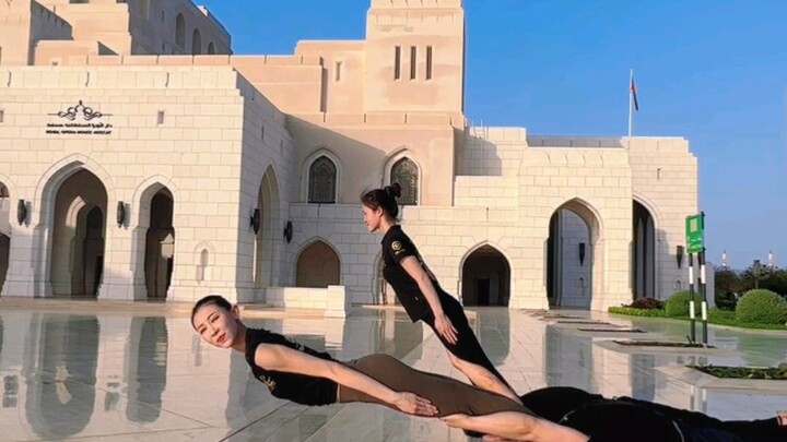 Warrior Zhanqi เช็คอิน โอมาน Royal Opera House #Xi'an Warrior Zhanqi Acrobatic Troupe