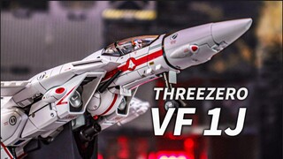 THREEZERO太空堡垒 VF-1J把玩变形分享