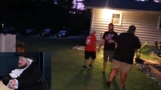 Extreme Raccoon Shot Pong Challenge! Webber's Reaction
