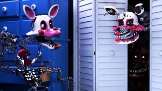 当FNAF 2玩具组和FNAF 4梦魇组见面