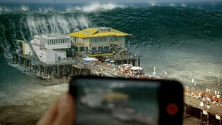 【911】海啸来袭，男人却跑到摩天轮上拍摄，乐极生悲了《紧急救援S3-03》