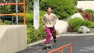 If you feel dizzy, just practice spinning on a skateboard.