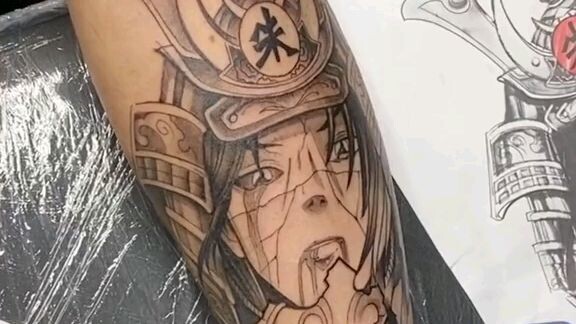 Anime tattoo❤️🔥