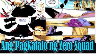 Bleach chapter 609 -611 Ang Pagkatalo ng Zero Squad