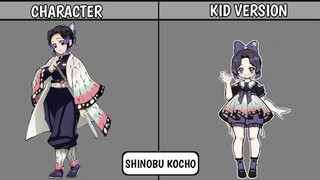 DEMON SLAYER CHARACTERS AS KIDS AND ADULTS || PlayNetCity