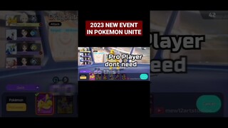 #2023 New event pokemon unite, gaskeun😁#pokemonunite #shorts #tiktok #meme #anime #pokemon #games