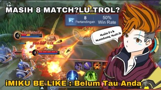 PRANK PUBLIK 8 MATCH HERO CLAUDE DI RANK