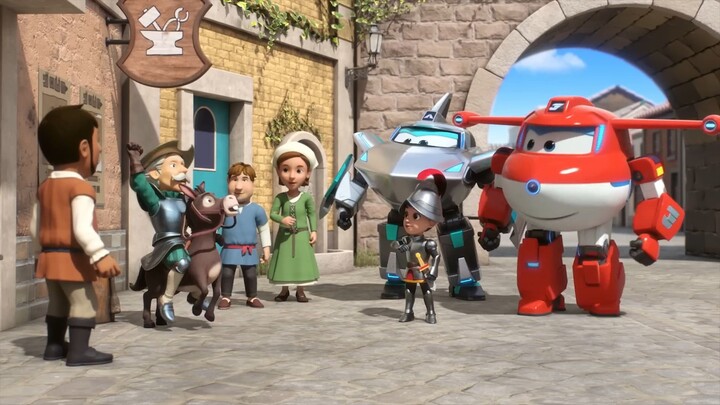 Super Wings ซุปเปอร์วิงส์ (Season 8) EP23 ตอน การผจญภัยของอัศวิน