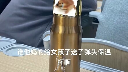 “A Thermos Flask with a Bullet Shape for My Girlfriend”