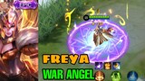 FREYA'S WAR ANGEL EPIC SKIN ANIMATION AND SKILLS | Mobile Legends Bang Bang