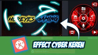 Cara membuat intro effect cyber di android dan kinemaster pro