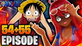 CALM, COOL, AND DRAGONS?? | One Piece Episode 54-55 Reaction