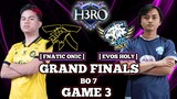 EVOS VS ONIC GAME 3 GRAND FINALS H3RO ESPORTS PLAYOFF MOBILE LEGENDS EVOS HOLY VS FNATIC ONIC