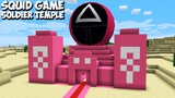 Realistic SOLDIER TEMPLE from SQUID GAME in MINECRAFT! Trap Temple - Movie