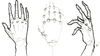 [Hội họa] Vẽ tay cực dễ! Cách vẽ tay mà ai cũng học được!