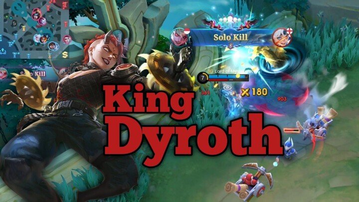 King Dyroth Mengacak-acak Land Of Down