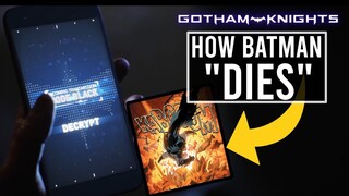How Batman "dies" in Gotham Knights