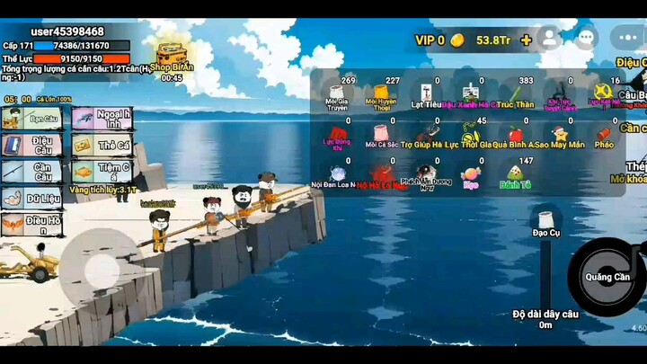 game câu cá, mọi người giúp mình l8ke nhá mình cảm ơn#BuildaGame #钓魂 #45398468
