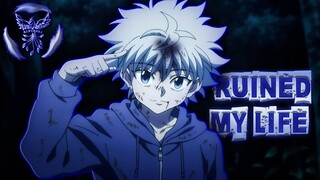 killua hunter x hunter AMV || ruined my life