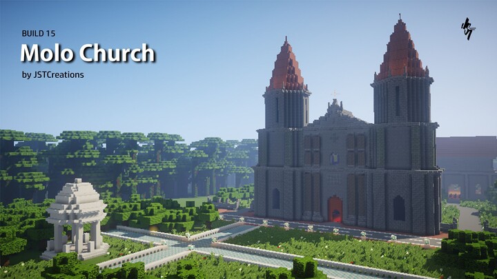 Molo Church Minecraft Philippines (Iloilo City) by JSTCreations