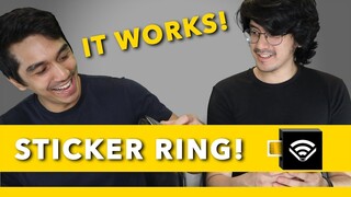 Sticker Ring - Unboxing | The Antonio Bros