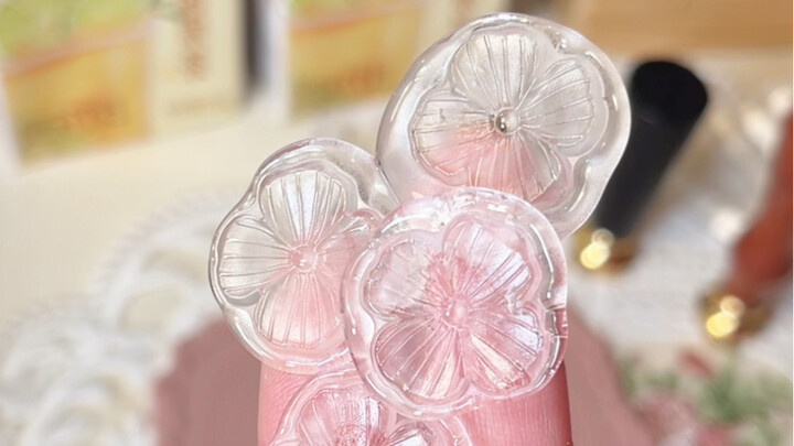 Tolong kamu bawa satu paket lilin perangko dan lem panas beraroma osmanthus～ Apakah model yang ringa