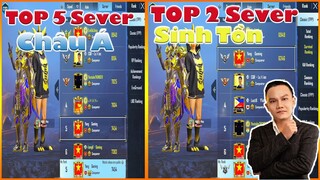Hành Trình Chinh Phục TOP 5 Sever Châu Á Cùng Bộ Bim TOP 2 Sinh Tồn Châu Á | PUBG Mobile