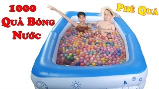 Phong Zhou | Làm Bể Bơi 1000 Quả Bóng Nước Đá Lạnh Cực Phê