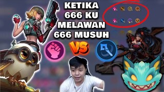 GUNNER WRESTLER VS MAGE WRESTLER !! 666 VS 666 !! MAGIC CHESS INDONESIA