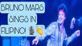 BRUNO MARS SONGS- IN FILIPINO! MISS NA KITA MAHAL ❤️🇵🇭 #brunomars #concert2023 #philippinearena