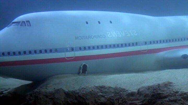 An airplane full of passengers has sunk to the bottom of the sea…