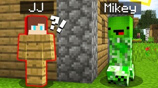 JJ vs Mikey Hide And Seek Transform Prank in Minecraft Challenge (Maizen Mizen Mazien) Parody