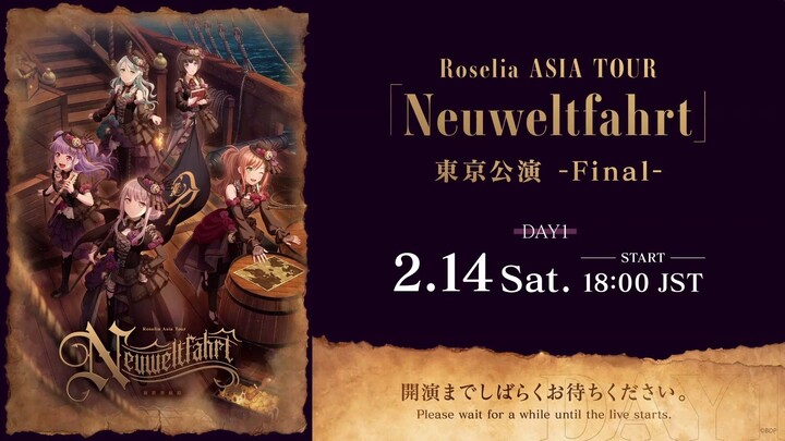 Roselia ASIA TOUR “Neuweltfahrt” Tokyo Concert – Final – (DAY 1)